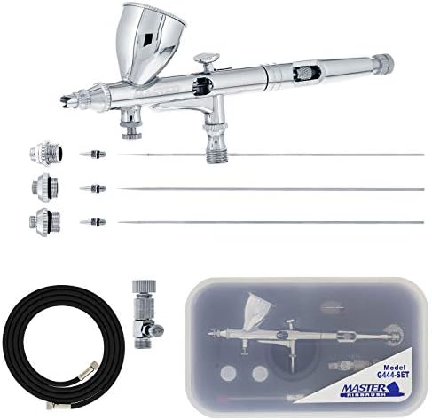  Master Airbrush G444 Set High Precision Detail Control for Hobbyists and Artists
| Master Airbrush G444-Set Dual-Action